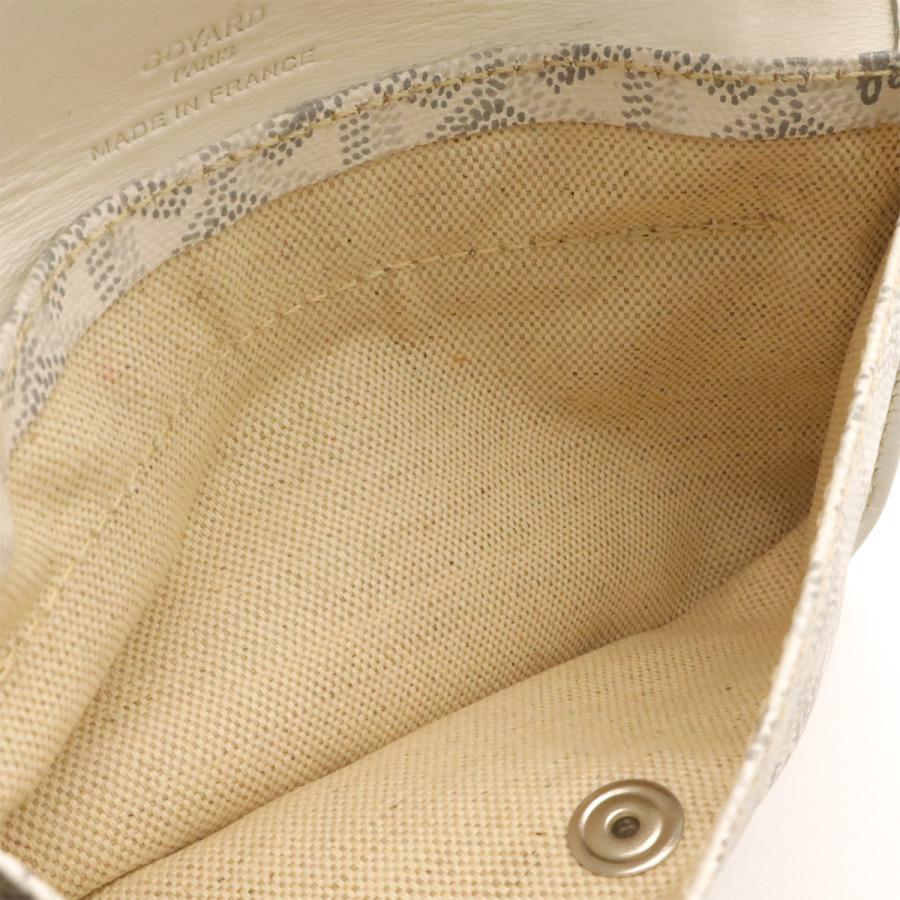 GOYARD ゴヤール サンルイPM トートバッグ ショルダーバッグ コーティングキャンバス PVC レザー ホワイト 白 ポーチ付き | GOYARD | 07