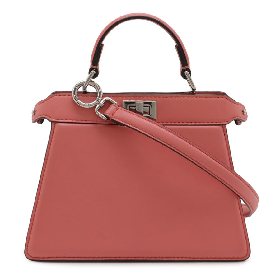 FENDI フェンディ ピーカブー ISeeU アイシーユー プチ ハンドバッグ ミニバッグ 2WAY ショルダーバッグ パディングナッパレザー ピンク | FENDI