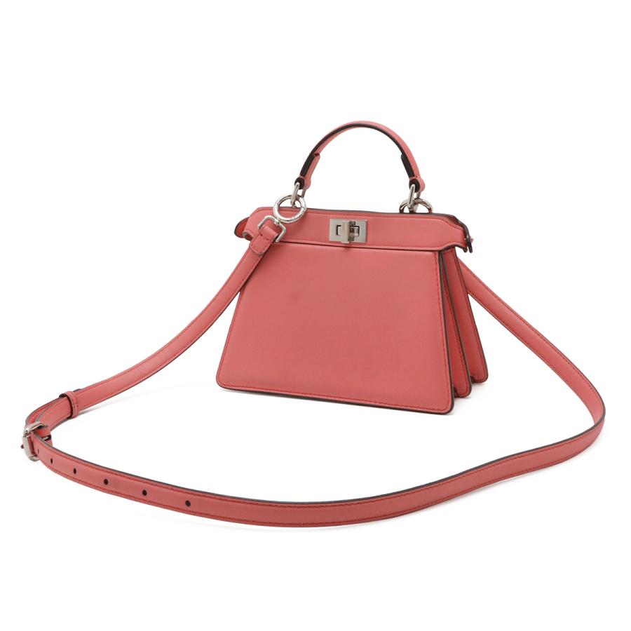 FENDI フェンディ ピーカブー ISeeU アイシーユー プチ ハンドバッグ ミニバッグ 2WAY ショルダーバッグ パディングナッパレザー ピンク | FENDI | 01
