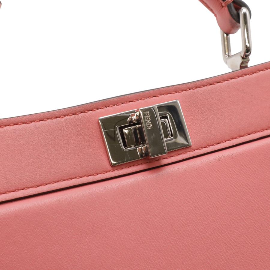 FENDI フェンディ ピーカブー ISeeU アイシーユー プチ ハンドバッグ ミニバッグ 2WAY ショルダーバッグ パディングナッパレザー ピンク | FENDI | 03