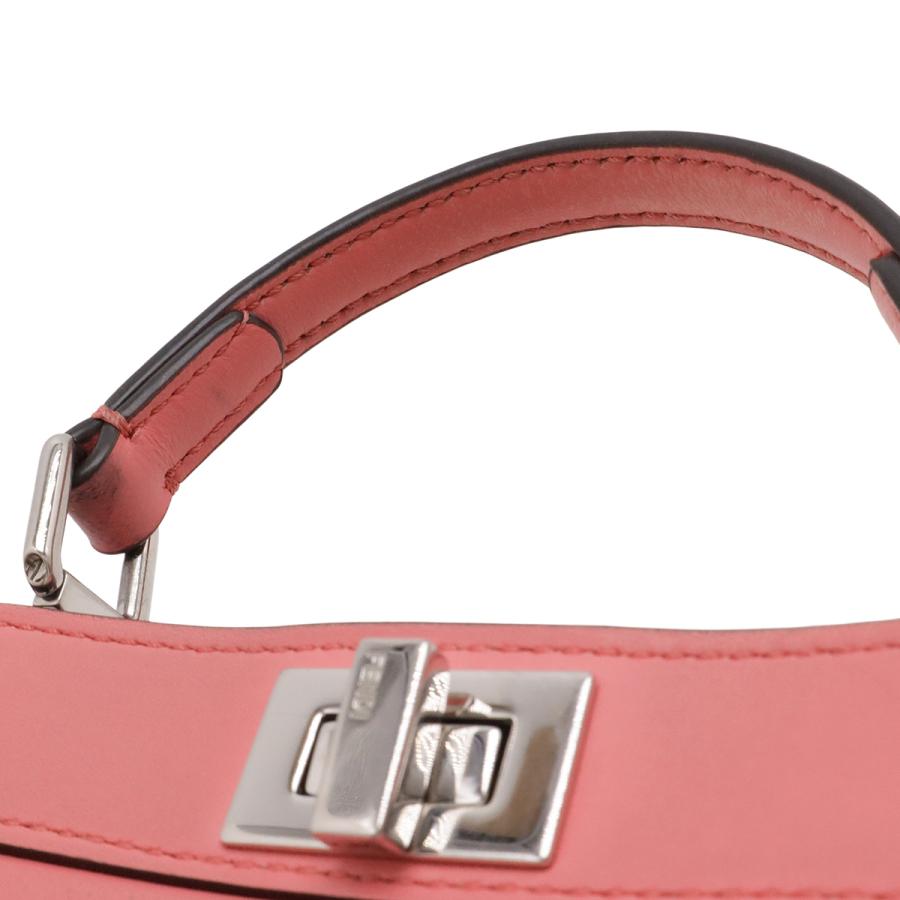 FENDI フェンディ ピーカブー ISeeU アイシーユー プチ ハンドバッグ ミニバッグ 2WAY ショルダーバッグ パディングナッパレザー ピンク | FENDI | 04