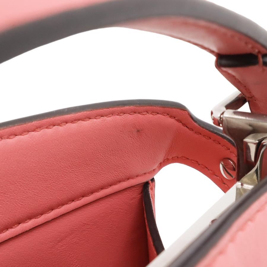 FENDI フェンディ ピーカブー ISeeU アイシーユー プチ ハンドバッグ ミニバッグ 2WAY ショルダーバッグ パディングナッパレザー ピンク | FENDI | 07