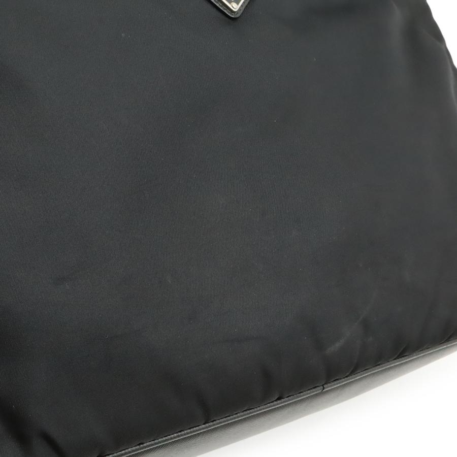 PRADA プラダ トライアングルロゴ ビジネスバッグ ブリーフケース 書類カバン ナイロン NERO ブラック 黒 シルバー金具 ストラップ欠品 | PRADA | 08