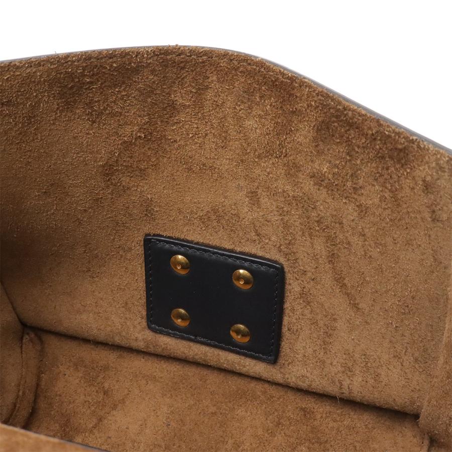 FENDI フェンディ キャンユー チェーンショルダー ショルダーバッグ ポシェット レザー ブラック 黒 ゴールド金具 8BT312 | FENDI | 06