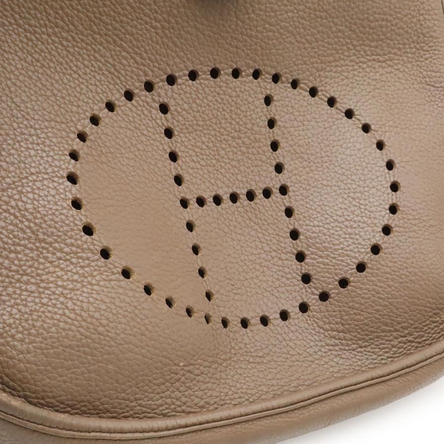 HERMES エルメス エヴリン エブリン 3 III GM ショルダーバッグ 斜め掛け トゴ レザー エトゥープ グレージュ シルバー金具 □L刻印 | HERMES | 08