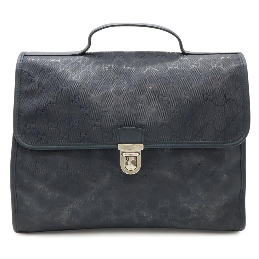 GUCCI グッチ チルドレンズ キッズ GGインプリメ バックパック リュックサック スクールバッグ レザー ネイビー レッド シルバー金具 | GUCCI