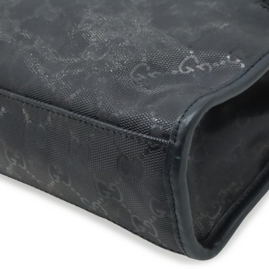 GUCCI グッチ チルドレンズ キッズ GGインプリメ バックパック リュックサック スクールバッグ レザー ネイビー レッド シルバー金具 | GUCCI | 02