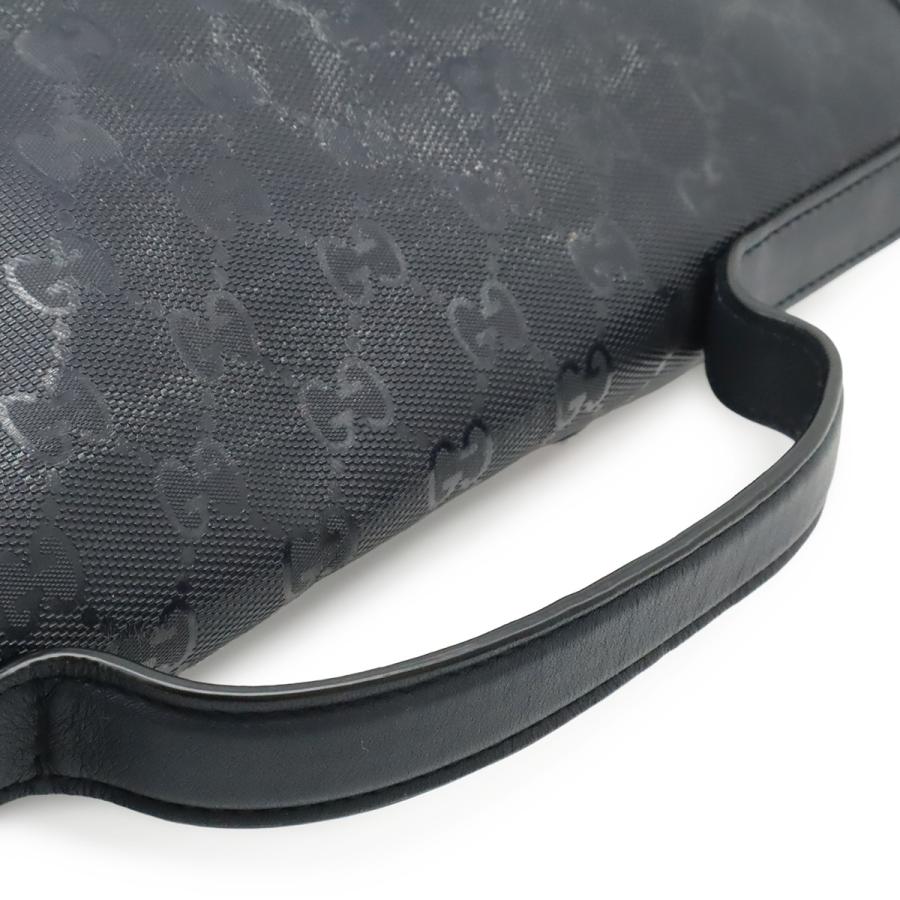 GUCCI グッチ チルドレンズ キッズ GGインプリメ バックパック リュックサック スクールバッグ レザー ネイビー レッド シルバー金具 | GUCCI | 03
