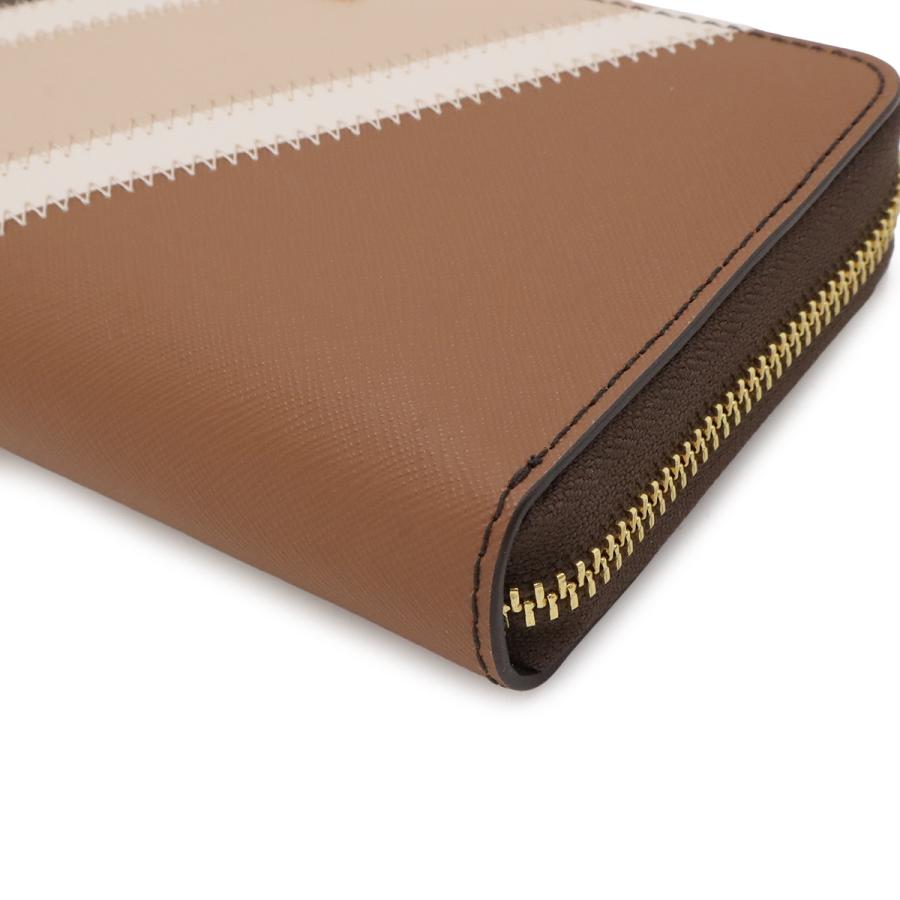 MICHAEL KORS マイケル コース JET SET TRAVEL トラベルコンチネンタル ラージ MKシグネチャー ラウンドファスナー長財布 PVC ブラウン | MICHAEL KORS | 02