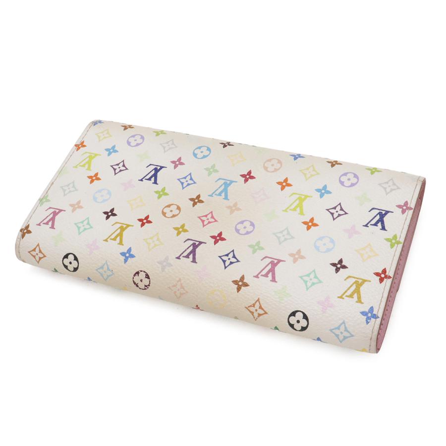 LOUIS VUITTON ルイ ヴィトン モノグラムマルチカラー ポルトフォイユ サラ 2つ折長財布 二つ折り長財布 ブロン 白 ホワイト リッチ | LOUIS VUITTON | 01