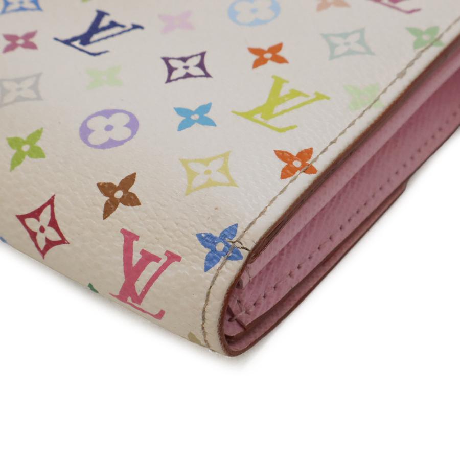 LOUIS VUITTON ルイ ヴィトン モノグラムマルチカラー ポルトフォイユ サラ 2つ折長財布 二つ折り長財布 ブロン 白 ホワイト リッチ | LOUIS VUITTON | 02
