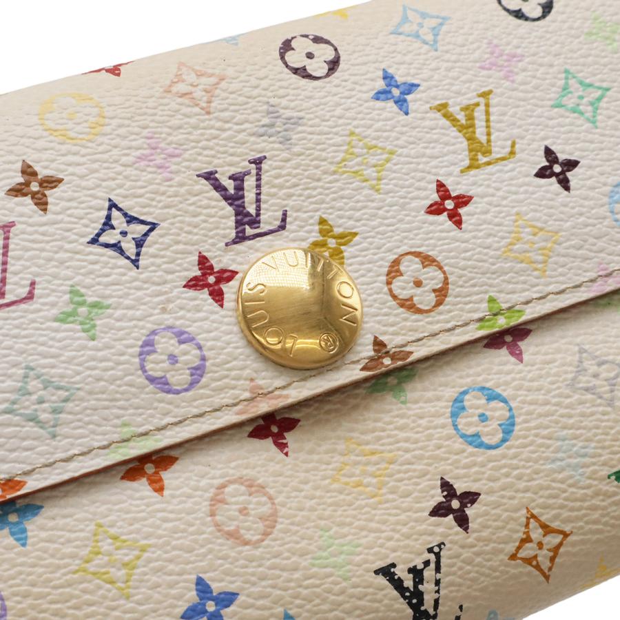 LOUIS VUITTON ルイ ヴィトン モノグラムマルチカラー ポルトフォイユ サラ 2つ折長財布 二つ折り長財布 ブロン 白 ホワイト リッチ | LOUIS VUITTON | 03
