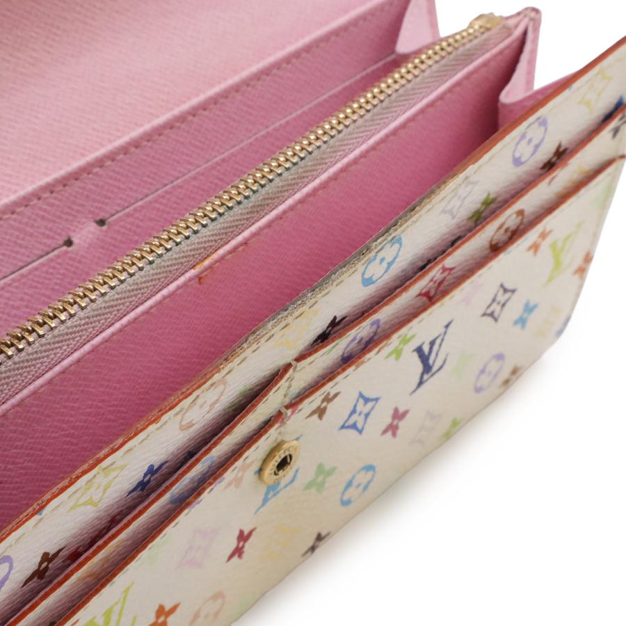 LOUIS VUITTON ルイ ヴィトン モノグラムマルチカラー ポルトフォイユ サラ 2つ折長財布 二つ折り長財布 ブロン 白 ホワイト リッチ | LOUIS VUITTON | 07