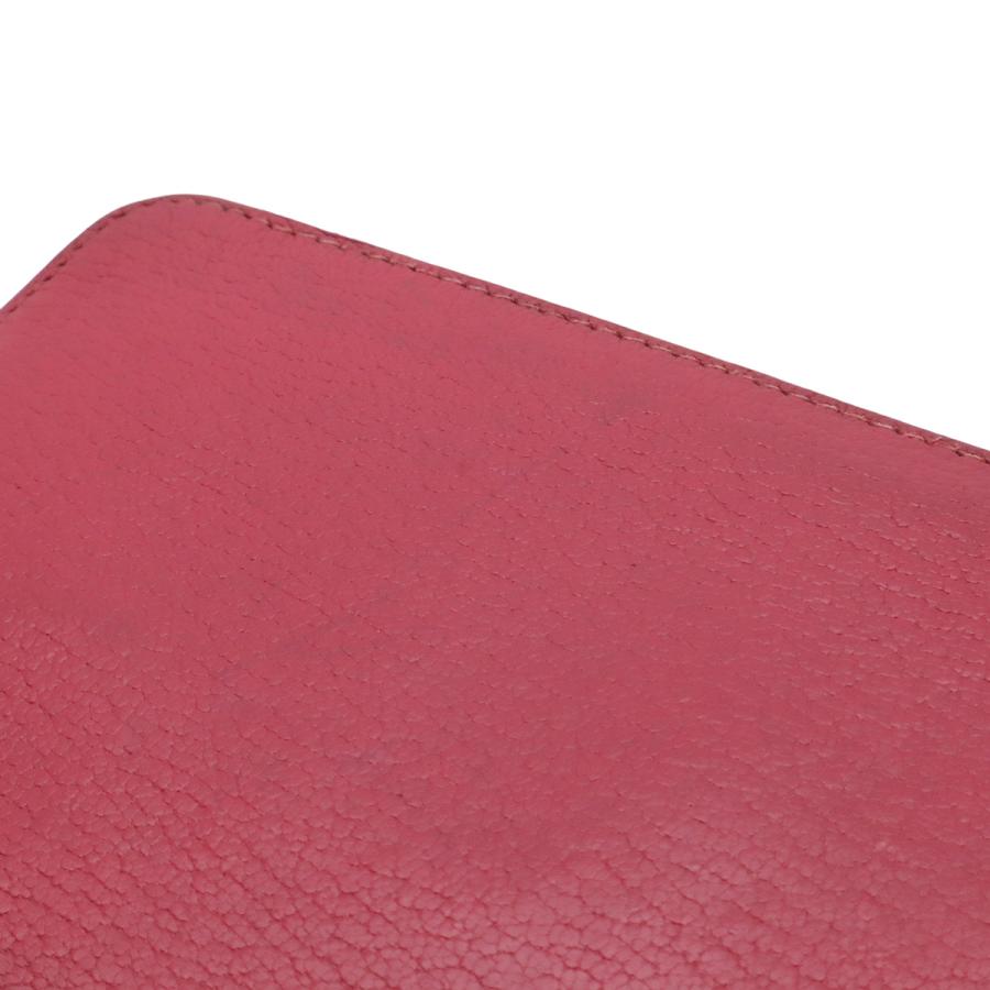HERMES エルメス アザップロング オールレザー ラウンドファスナー 長財布 シェーブル レザー フューシャ ピンク シルバー金具 □B刻印 | HERMES | 03