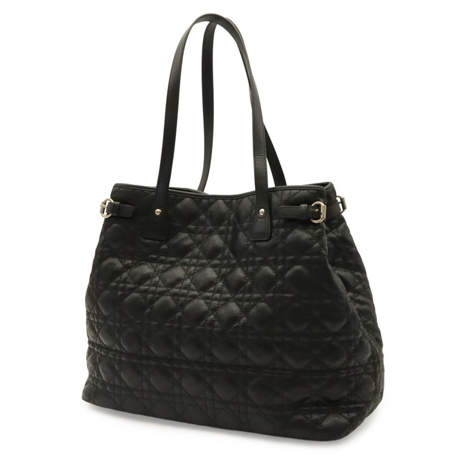 Christian Dior クリスチャン ディオール カナージュ パナレア トートバッグ ショルダーバッグ コーティングキャンバス ブラック | Christian Dior | 01