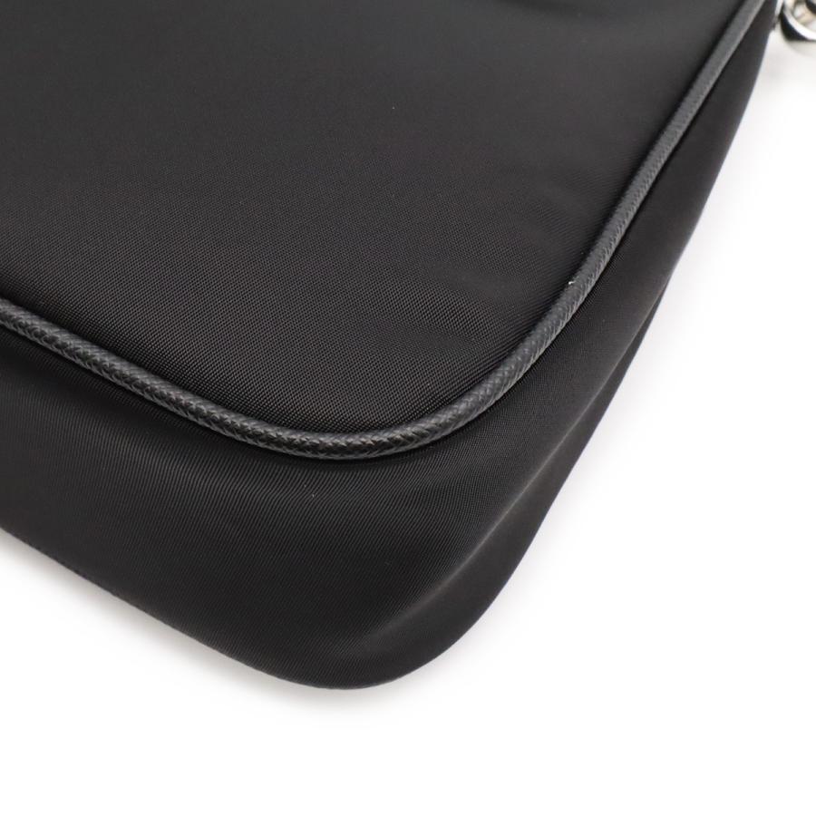 PRADA トライアングルロゴ Re-Edition 2005 リエディション チェーンバッグ 2WAY ショルダーバッグ ナイロン NERO 黒 ブラック | PRADA | 02