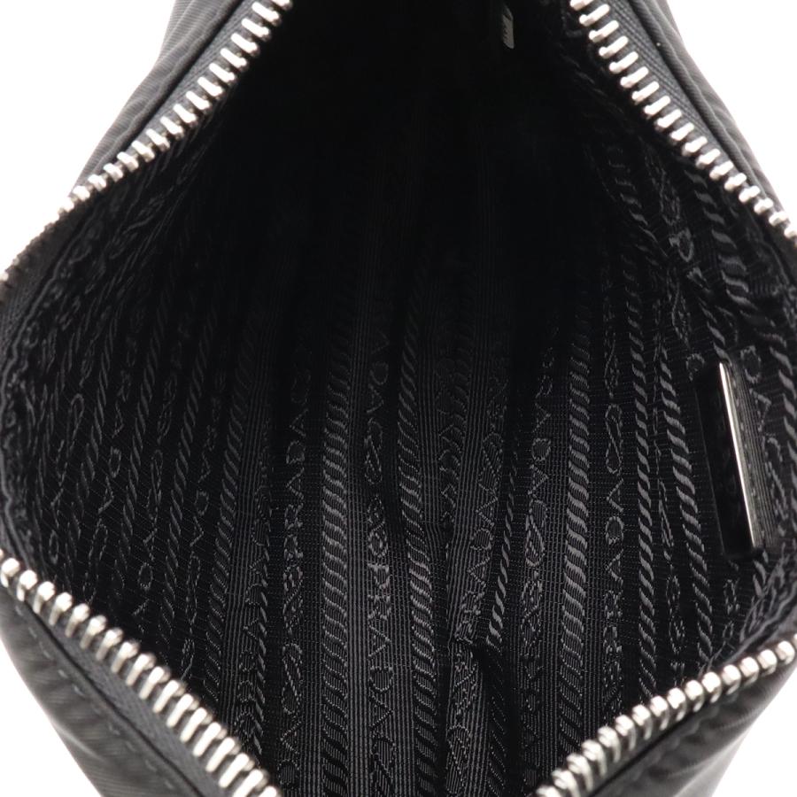 PRADA トライアングルロゴ Re-Edition 2005 リエディション チェーンバッグ 2WAY ショルダーバッグ ナイロン NERO 黒 ブラック | PRADA | 05