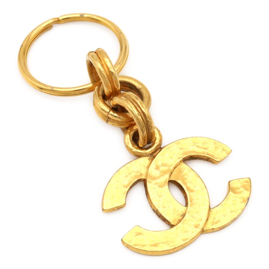 CHANEL シャネル ココマーク CCマーク キーホルダー キーリング バッグチャーム GP ゴールド 04P | CHANEL | 01
