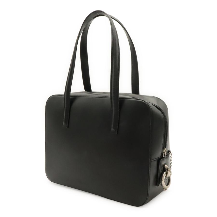 Cartier カルティエ パンテール ハンドバッグ トートバッグ レザー ブラック 黒 シルバー金具 | Cartier | 01