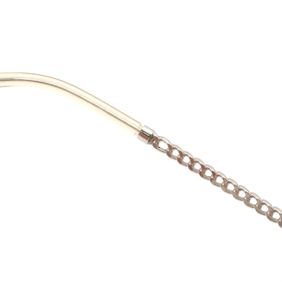 CHANEL シャネル グラスチェーン サングラス ラウンドシェイプ アイウェア 丸型 ブラウン シルバー金具 58□18 135 4245 | CHANEL | 04