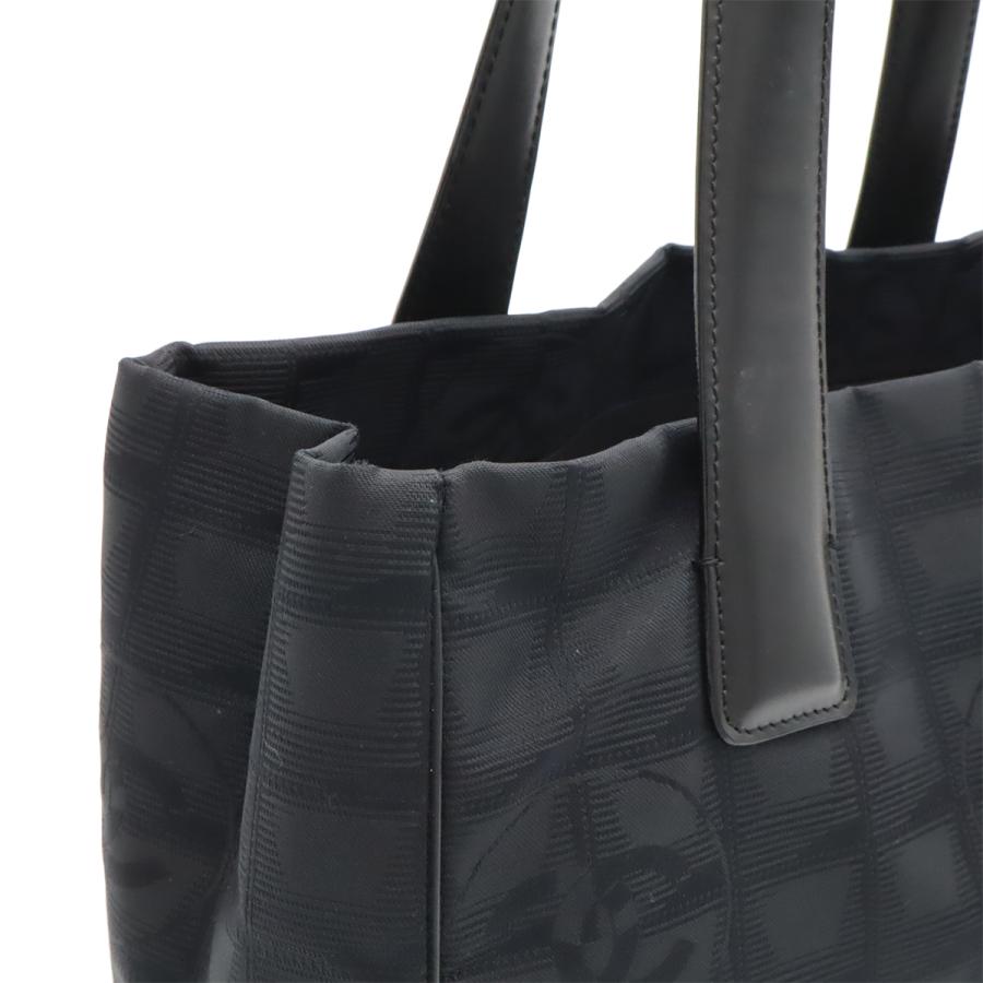 CHANEL シャネル ニュートラベルライン Newトラベルライン トートPM トートバッグ ショルダーバッグ ナイロンジャガード レザー ブラック | CHANEL | 03