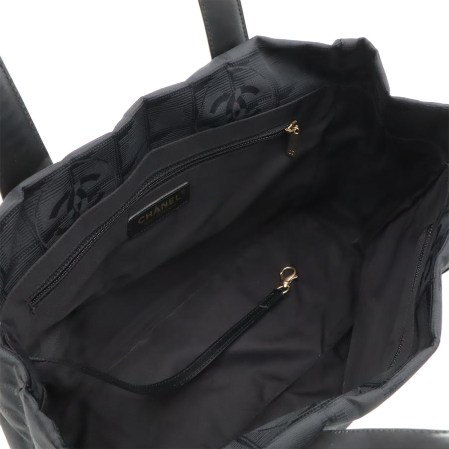 CHANEL シャネル ニュートラベルライン Newトラベルライン トートPM トートバッグ ショルダーバッグ ナイロンジャガード レザー ブラック | CHANEL | 05