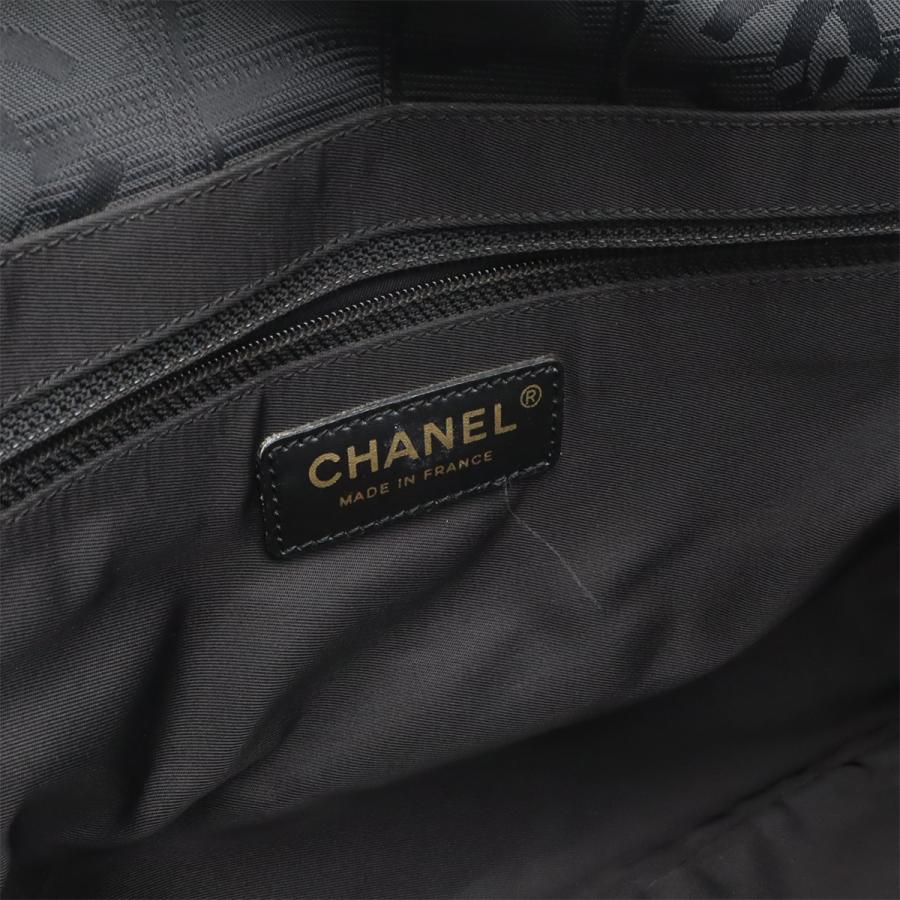 CHANEL シャネル ニュートラベルライン Newトラベルライン トートPM トートバッグ ショルダーバッグ ナイロンジャガード レザー ブラック | CHANEL | 06
