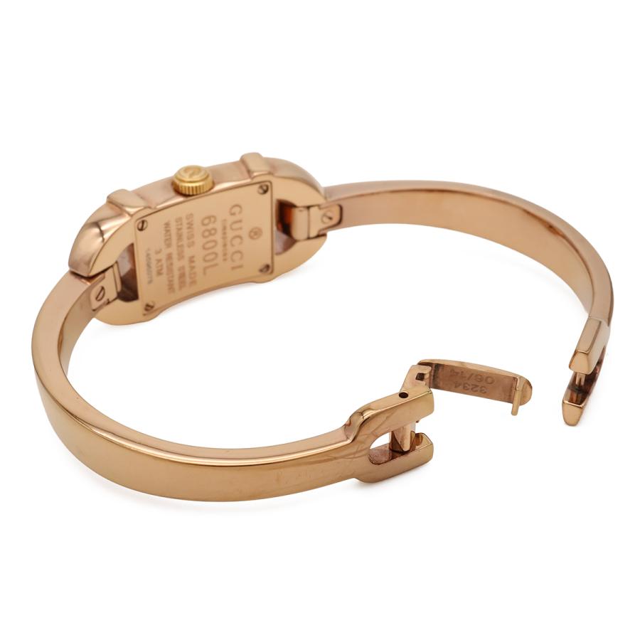 GUCCI グッチ バングルウォッチ バングル ピンクシェル文字盤 シェリーライン PGP レディース QZ クォーツ 腕時計 6800L YA068583 | GUCCI | 07