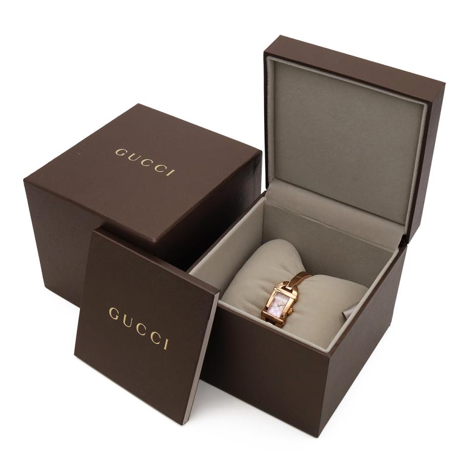 GUCCI グッチ バングルウォッチ バングル ピンクシェル文字盤 シェリーライン PGP レディース QZ クォーツ 腕時計 6800L YA068583 | GUCCI | 08