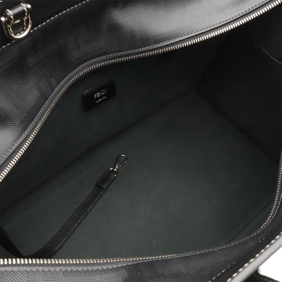 FENDI フェンディ ピーカブー アイシーユー フォーティー8 トートバッグ ラージトート レザー ブラック シルバー金具 ショルダー | FENDI | 05