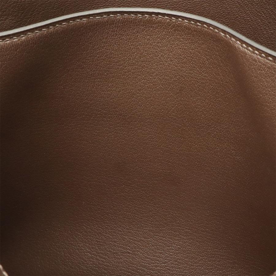 HERMES エルメス スティーブ ブザス35 ショルダーバッグ 斜め掛け トリヨンクレマンス レザー ブラウン 茶 シルバー金具  L刻印 | HERMES | 06