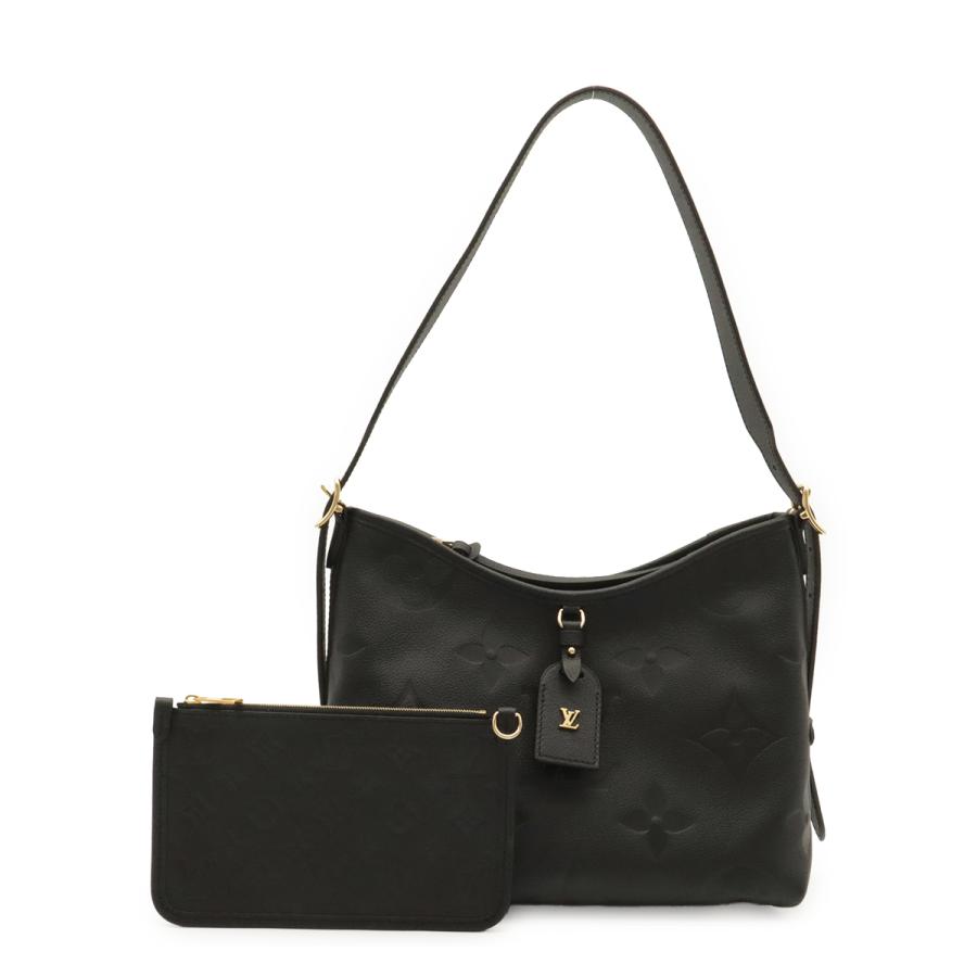 LOUIS VUITTON ルイ ヴィトン モノグラムアンプラント キャリーオール ジップ NM PM ショルダーバッグ ワンショルダー ノワール 黒 | LOUIS VUITTON