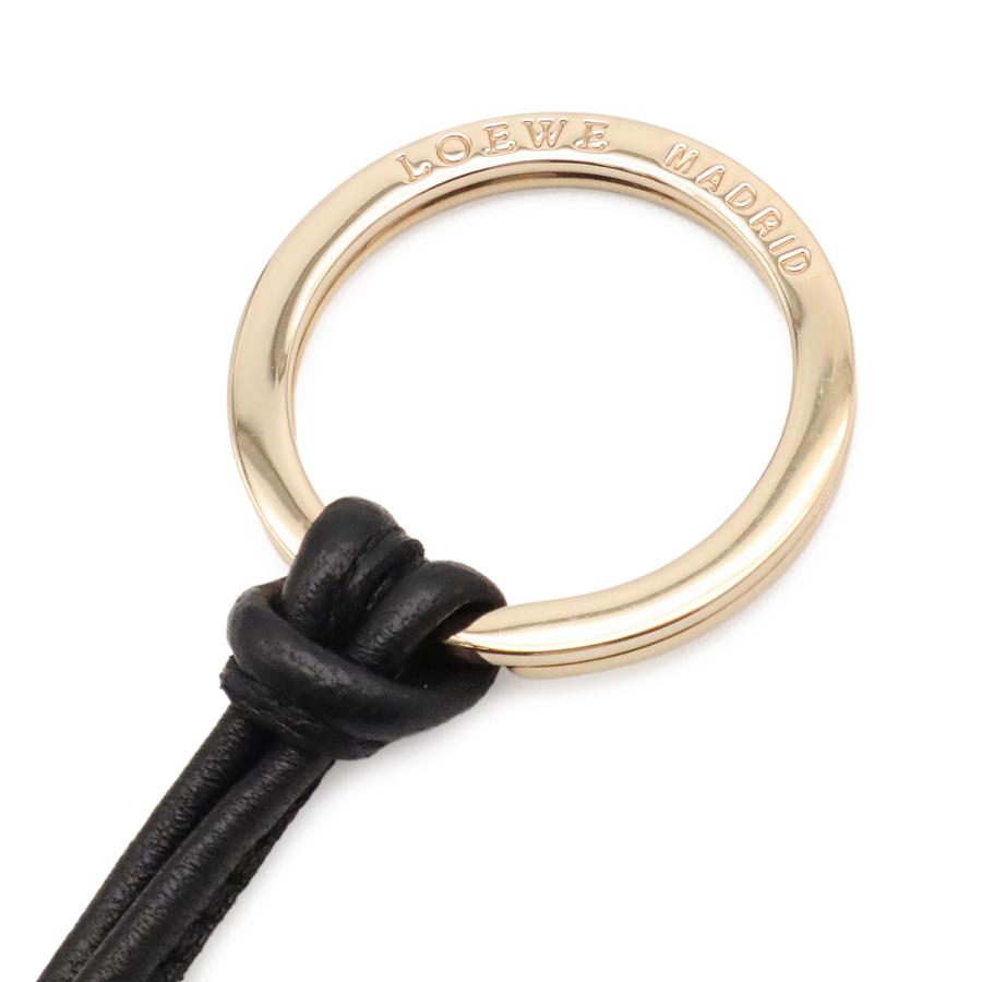 LOEWE ロエベ バッグチャーム タッセルチャーム フリンジ キーホルダー キーリング レザー ベージュ ブラック フューシャ ピンク | LOEWE | 04
