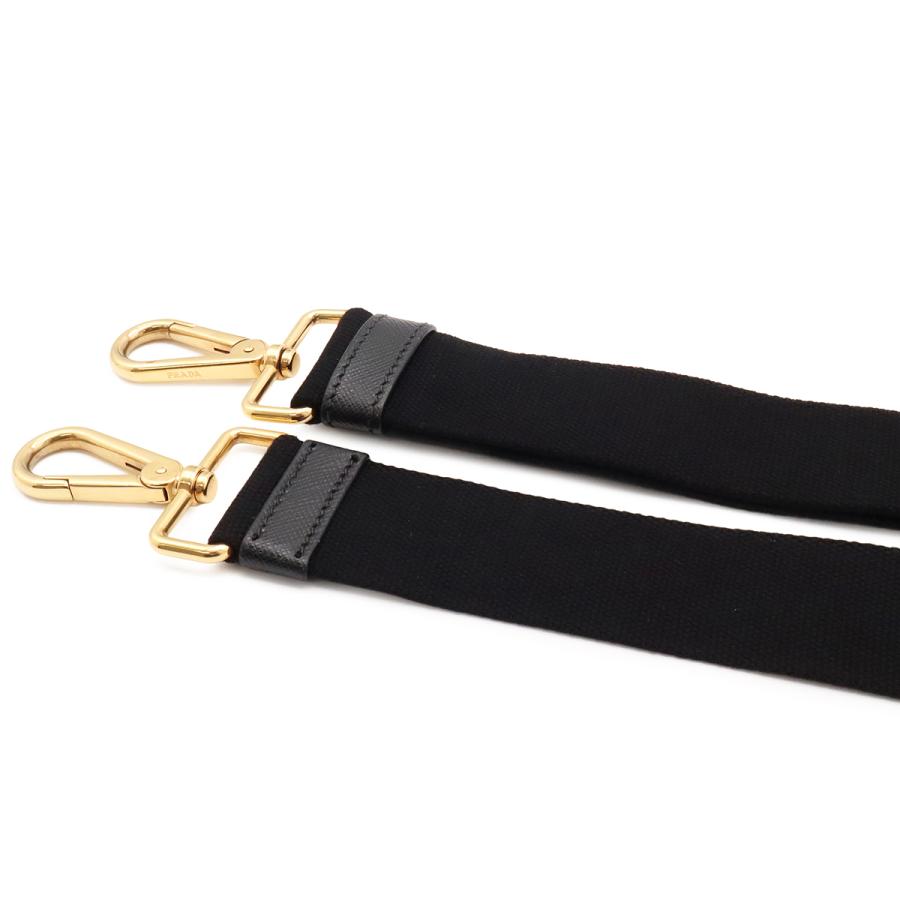 PRADA プラダ CANAPA カナパ トートバッグ ハンドバッグ 2WAY ショルダーバッグ キャンバス NERO 黒 ブラック ゴールド金具 B2439G | PRADA | 04