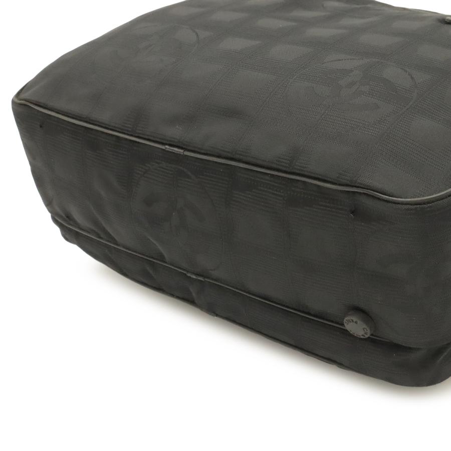 CHANEL シャネル ニュートラベルライン ハンドバッグ トートバッグ ミニバッグ ナイロンジャガード レザー ブラック 黒 ストラップ欠品 | CHANEL | 02