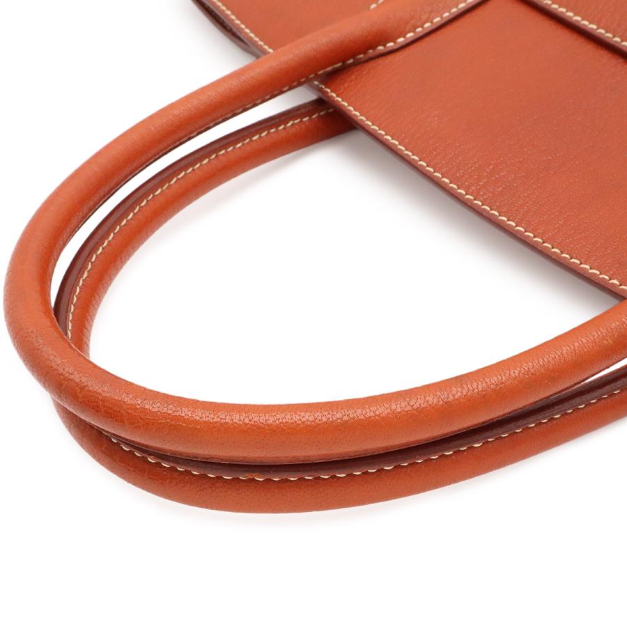 HERMES エルメス ホワイトバスGM ハンドバッグ ビジネスバッグ シェーブル レザー ノアゼット ブラウン シルバー金具 □D刻印 | HERMES | 03