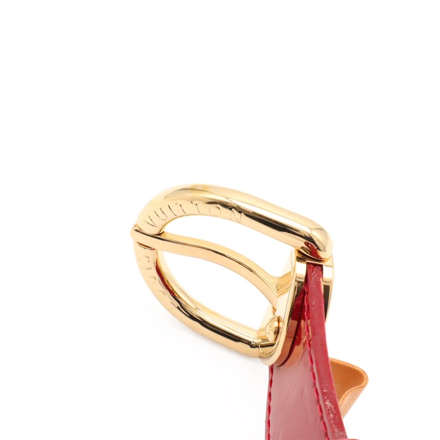 LOUIS VUITTON ルイ ヴィトン モノグラムヴェルニ サンチュール ベルト ポムダムール レッド 赤 ゴールド金具 #80 M6980W | LOUIS VUITTON | 02