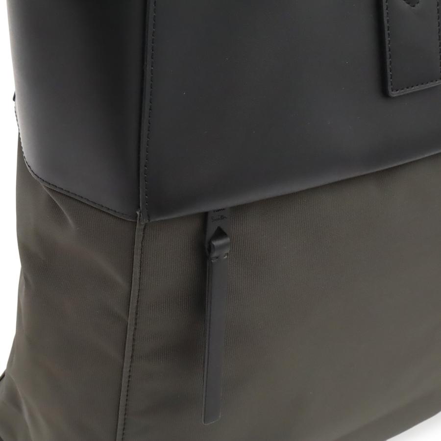 Paul Smith ポール スミス ポールスミス ビジネスバッグ ブリーフケース トートバッグ レザー ナイロン ブラック 黒 カーキ グレー | Paul Smith | 06