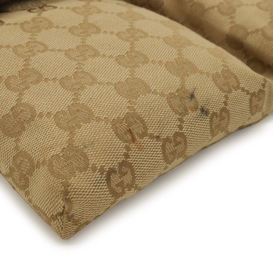 GUCCI グッチ GGキャンバス シェリーライン ボディバッグ ウエストポーチ ヒップバッグ ベージュ ピンク メタリックゴールド | GUCCI | 02