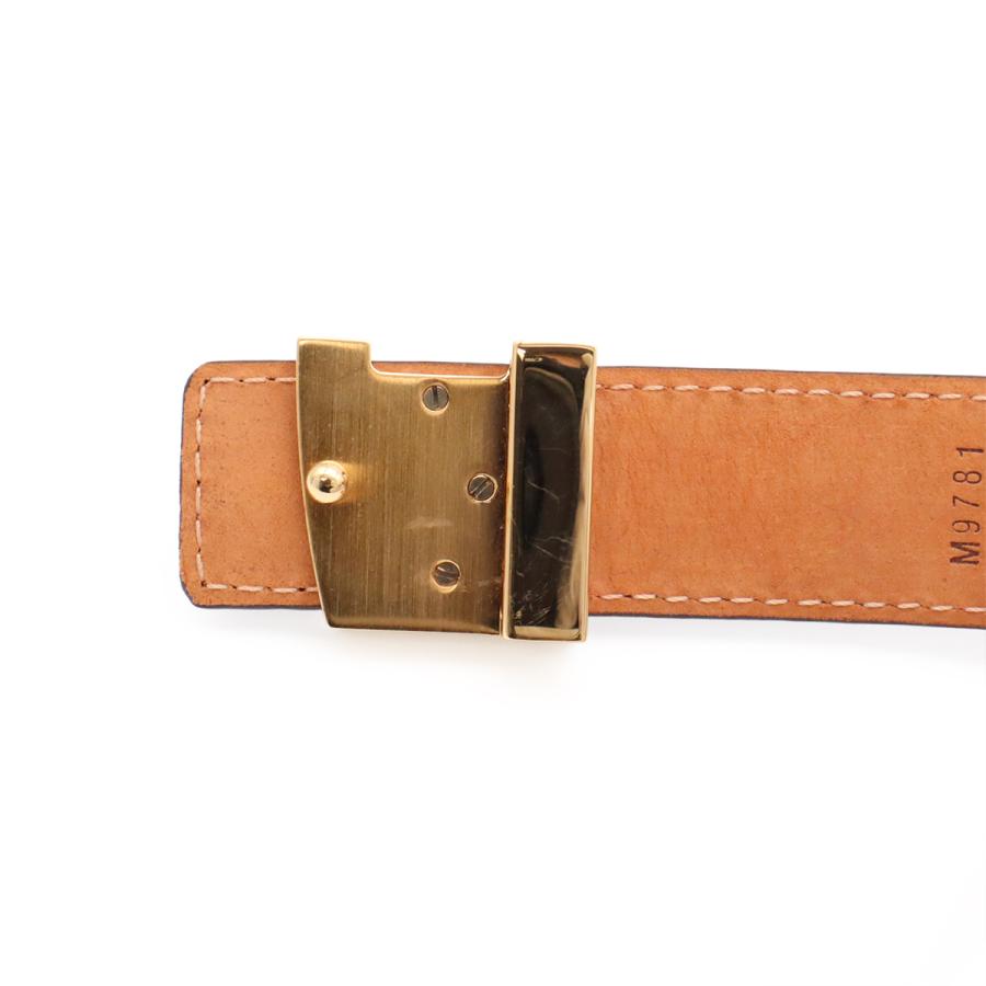 LOUIS VUITTON ルイ ヴィトン モノグラム サンチュール イニシャル LV ベルト ゴールド金具 #80 M9781W | LOUIS VUITTON | 03