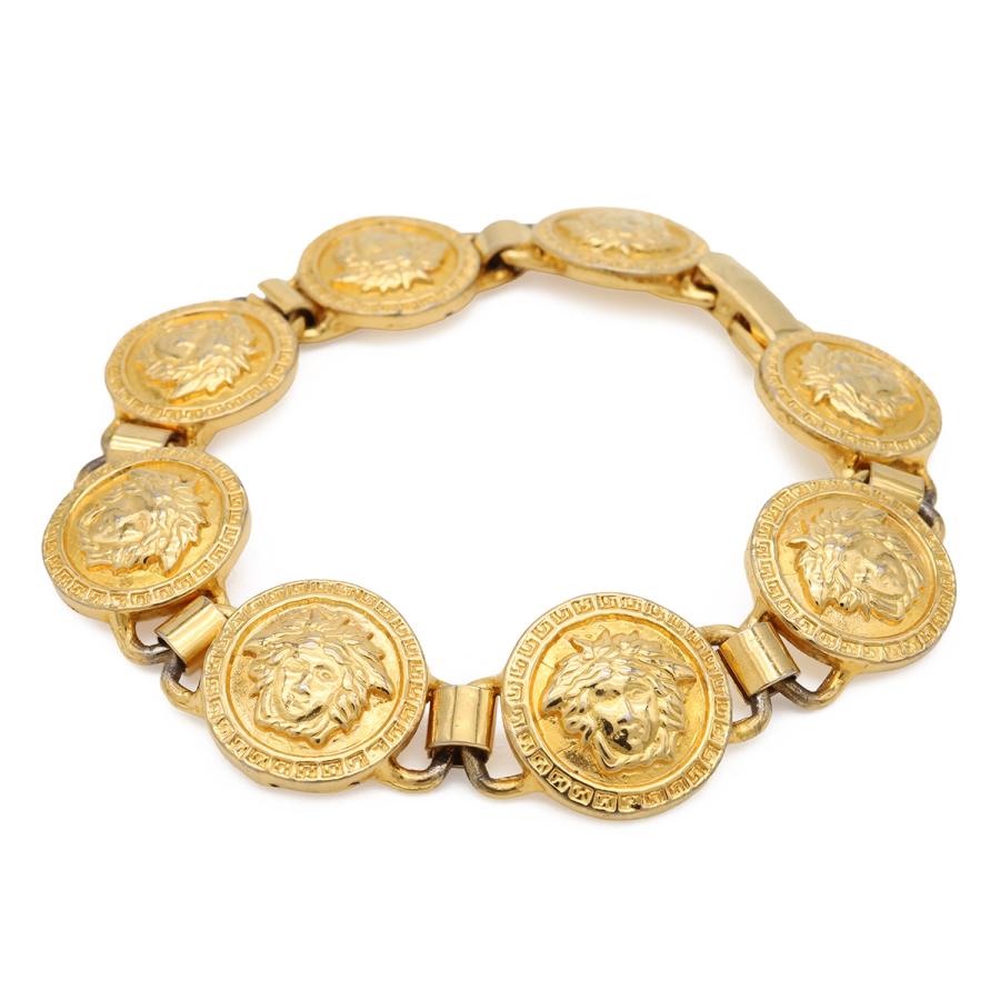 VERSACE ヴェルサーチェ ヴェルサーチ メドゥーサ メデューサ ブレスレット GP ゴールド | VERSACE