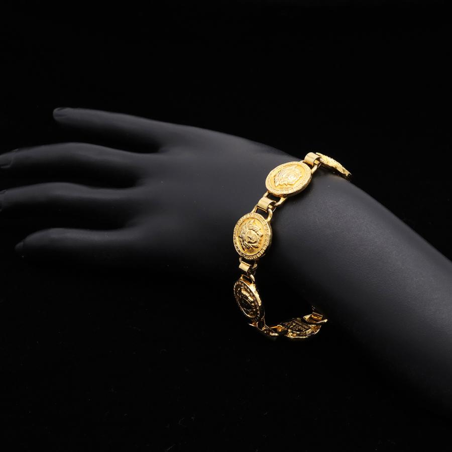 VERSACE ヴェルサーチェ ヴェルサーチ メドゥーサ メデューサ ブレスレット GP ゴールド | VERSACE | 06