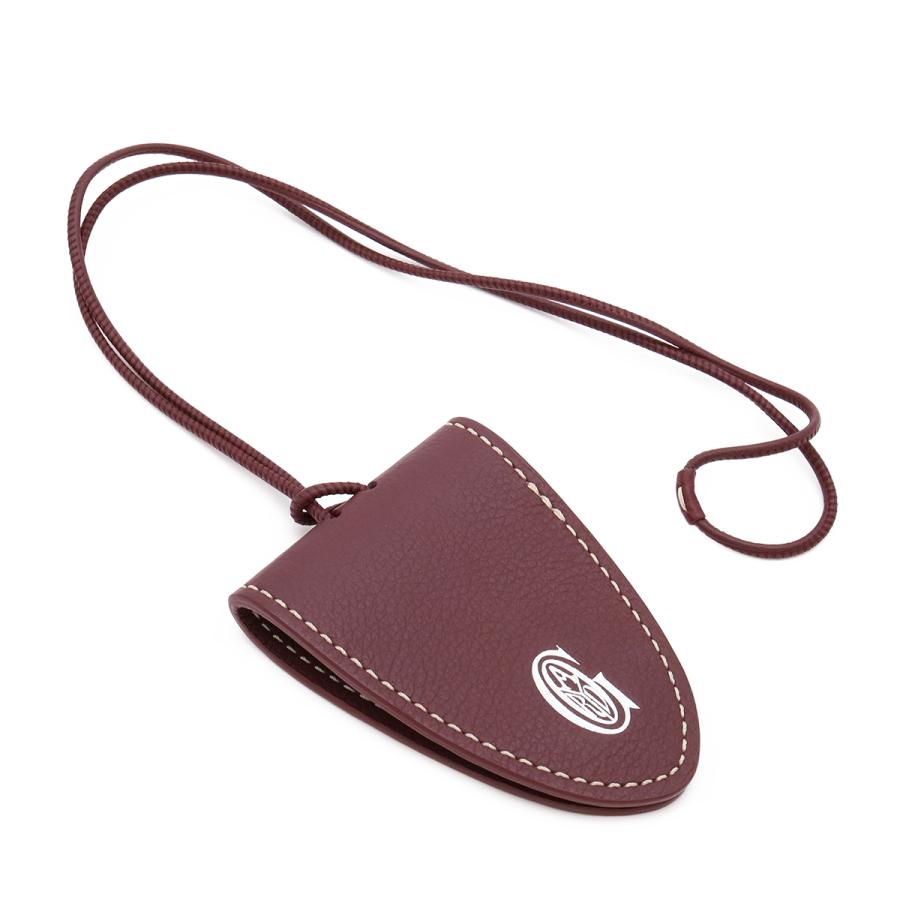 GOYARD ゴヤール クロ ユニバーサル バッグクリップ チャーム アクセサリー シュヴロッシュカーフスキン レザー ボルドー | GOYARD | 01