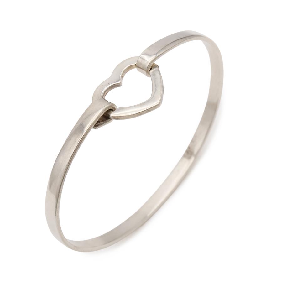 TIFFANY&Co. ティファニー ハート リンク フック バングル ブレスレット SV925 シルバー | TIFFANY&Co. | 02
