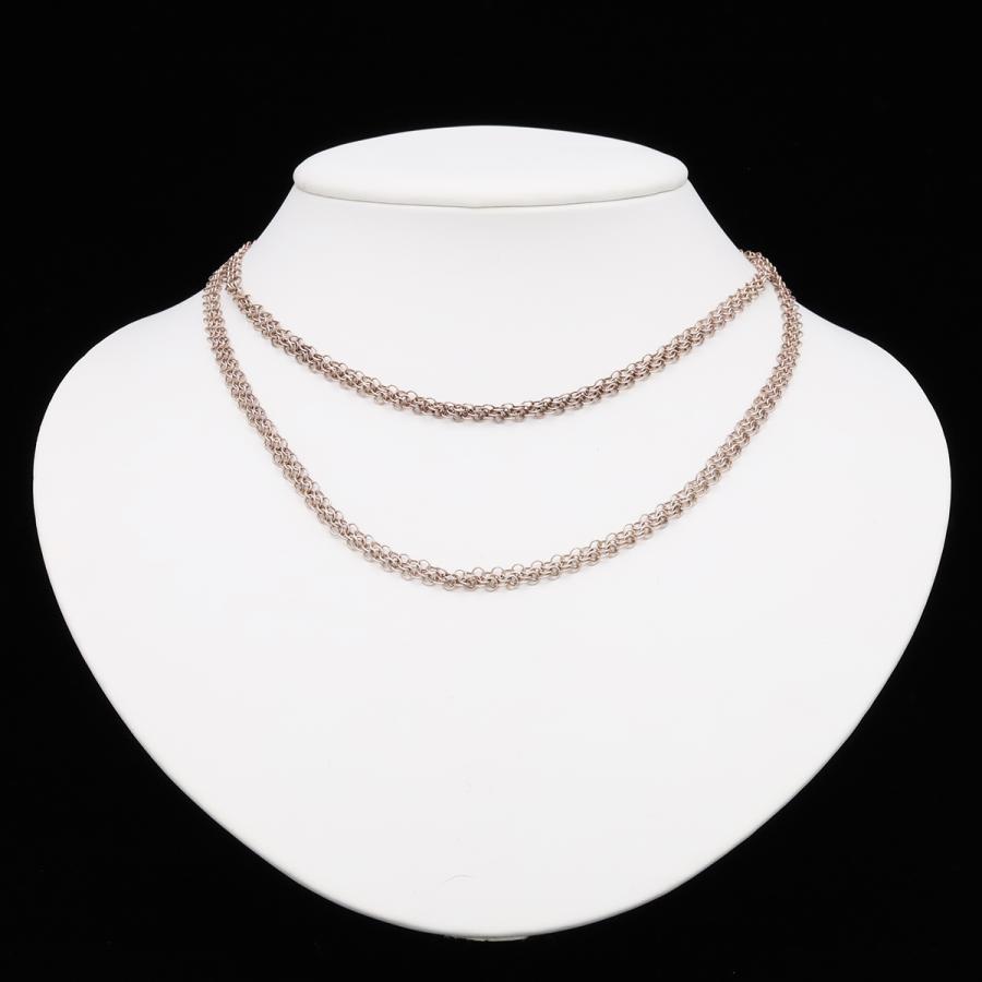 TIFFANY&Co. ティファニー エルサペレッティ サマセットメッシュ ロング ネックレス ペンダント スターリングシルバー | TIFFANY&Co. | 04