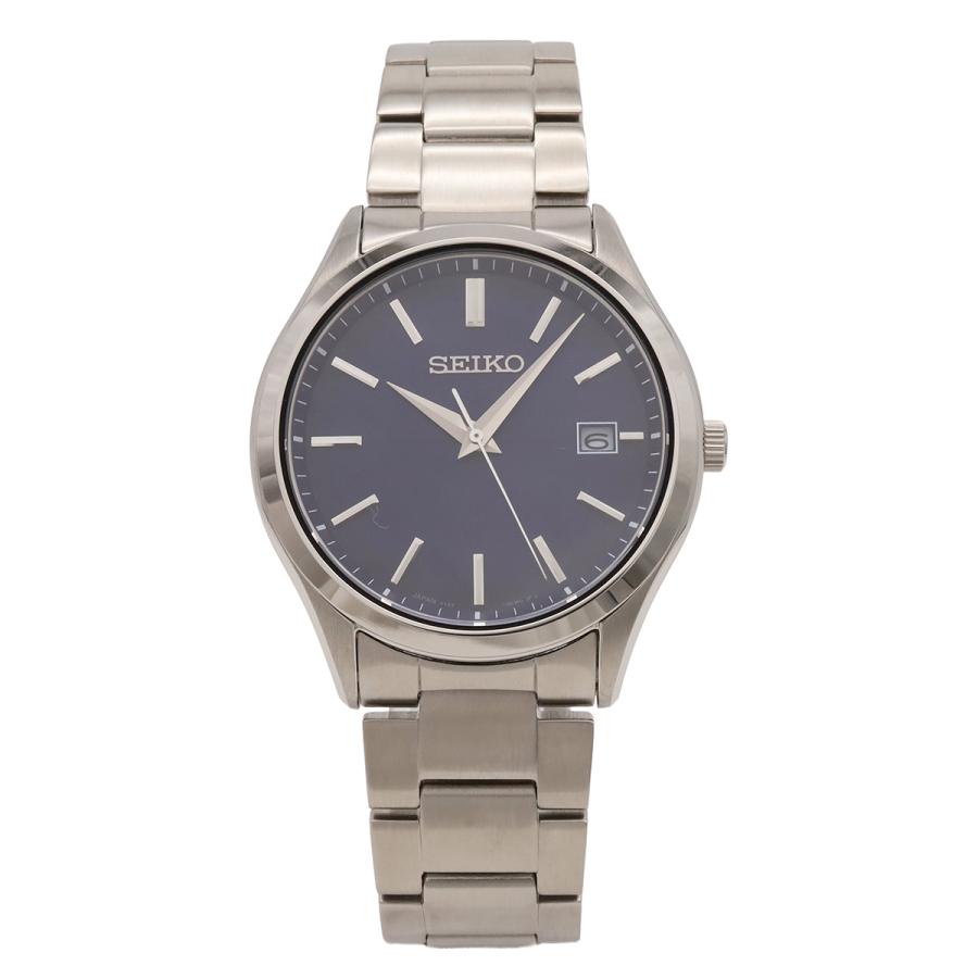 SEIKO セイコー セイコーセレクション ソーラー ネイビー文字盤 SS メンズ 腕時計 V157-0DR0　SBPX145 | SEIKO