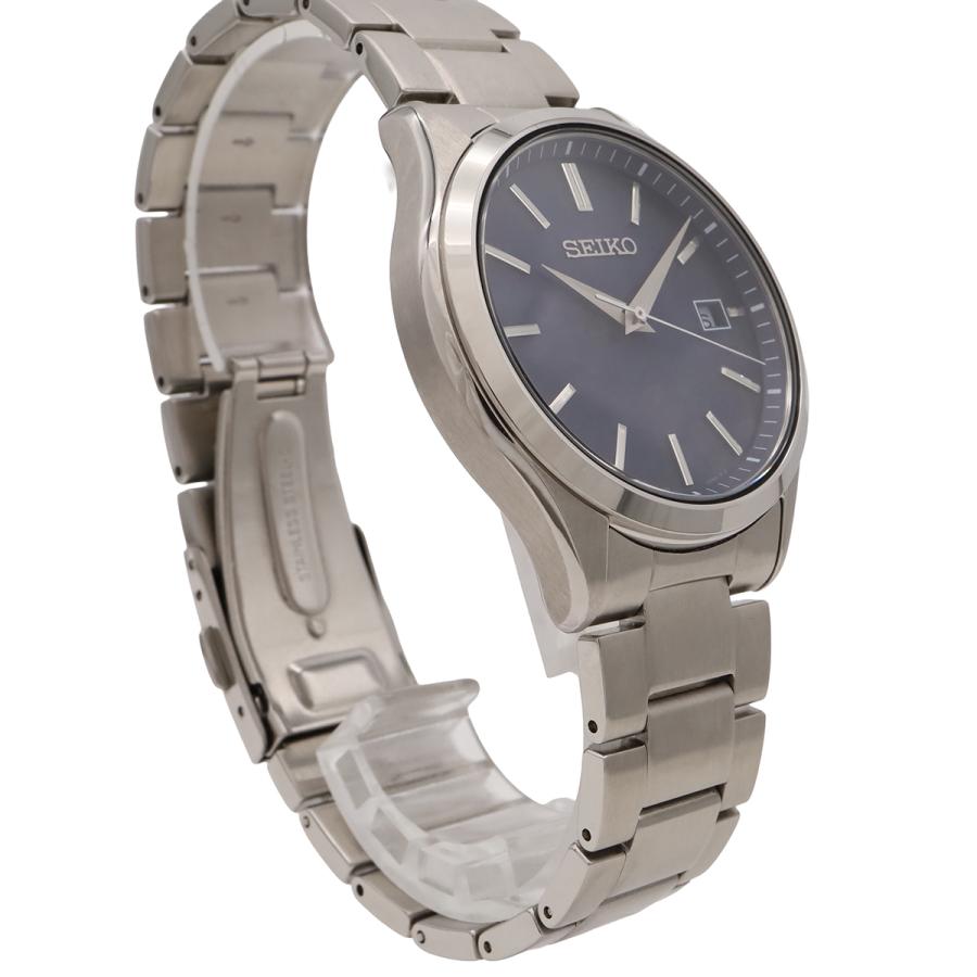 SEIKO セイコー セイコーセレクション ソーラー ネイビー文字盤 SS メンズ 腕時計 V157-0DR0　SBPX145 | SEIKO | 04