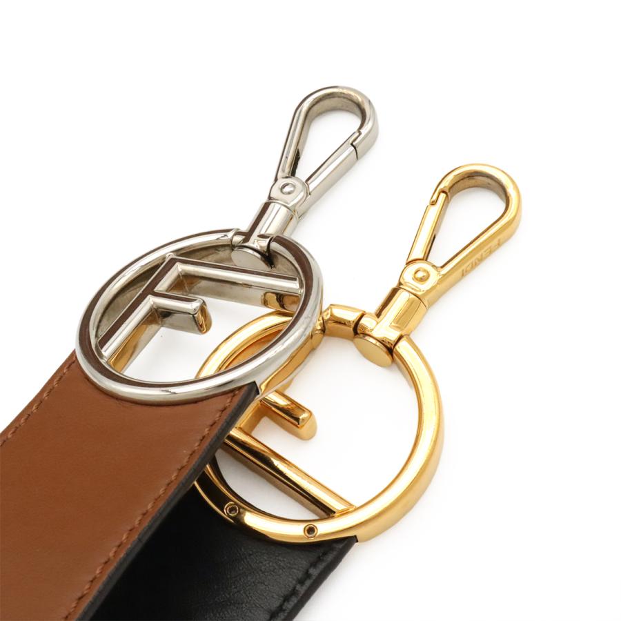 FENDI フェンディ ラナウェイ スモール ショルダーバッグ 2WAY ハンドバッグ レザー ブラウン 茶 ブラック 黒 ゴールド金具 シルバー金具 | FENDI | 03