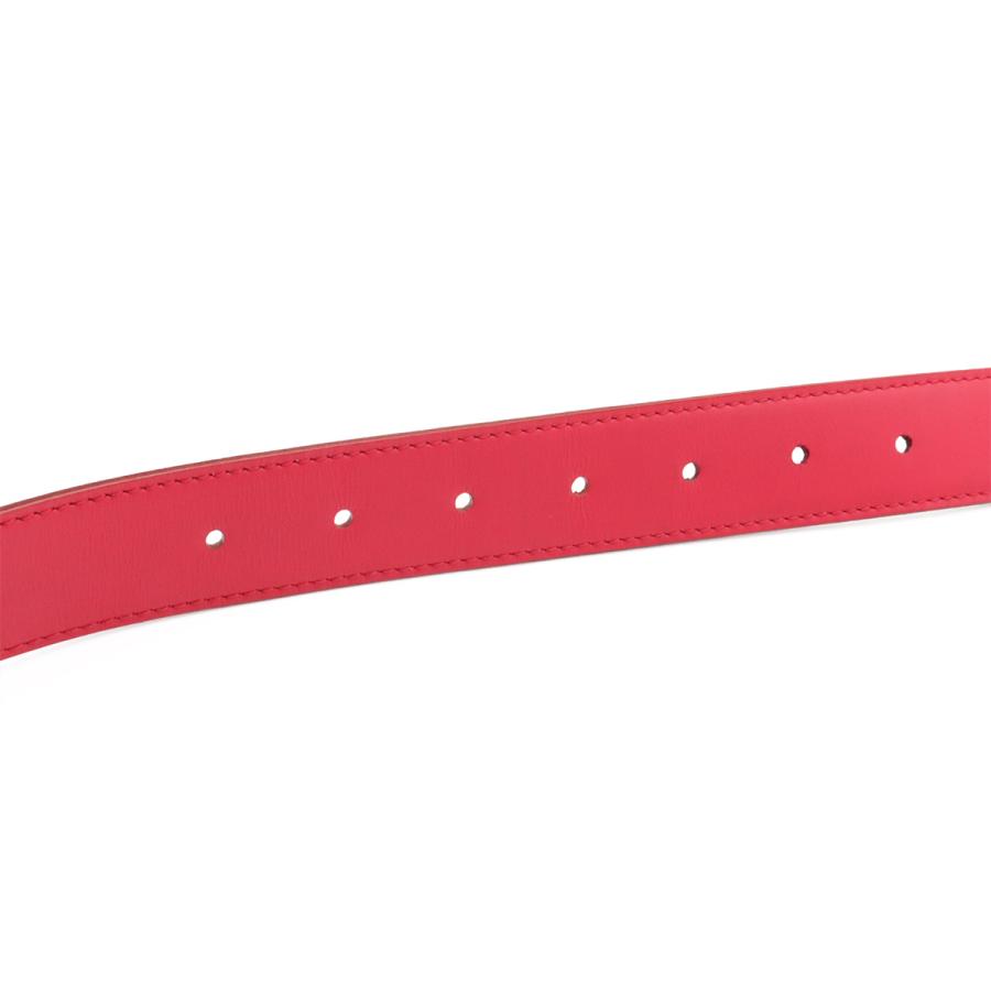 LOUIS VUITTON ルイ ヴィトン モノグラムマルチカラー サンチュール キャレ ベルト PVC レザー ブロン 白 ホワイト #85 M9682V | LOUIS VUITTON | 06