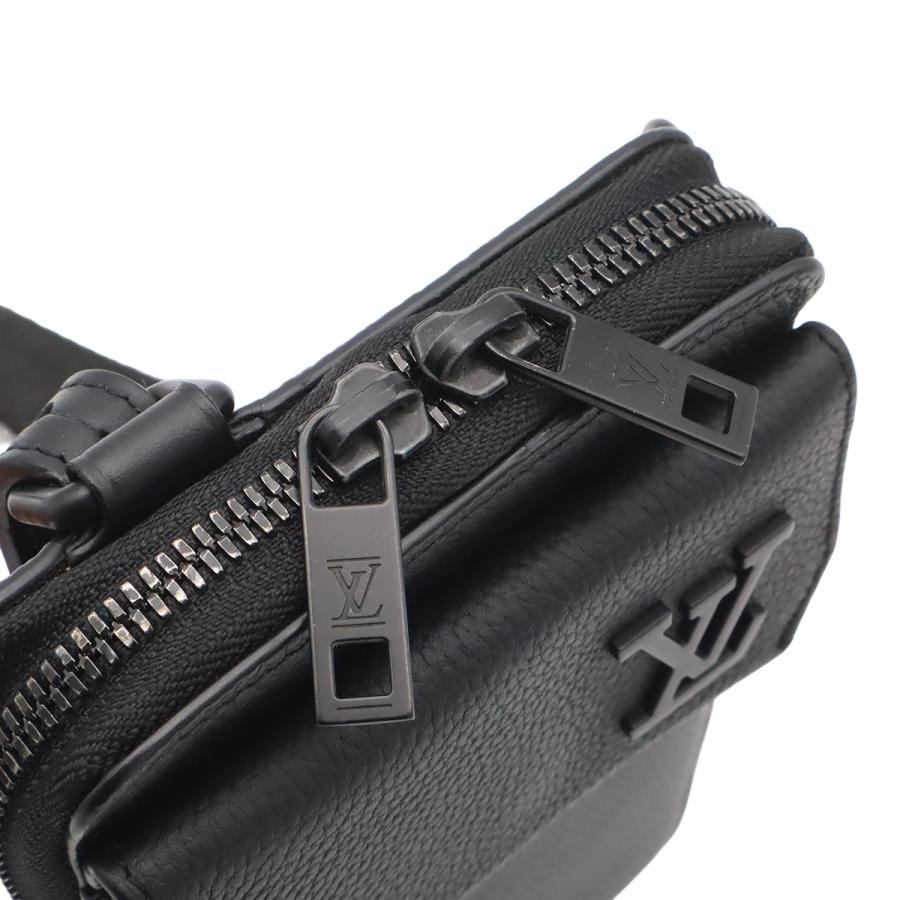 LOUIS VUITTON ルイ ヴィトン LVアエログラム フォン ポーチ ショルダーバッグ フォンケース スマホケース 小物入れ ノワール 黒 | LOUIS VUITTON | 05